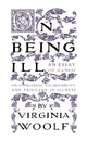 Book cover of: On Being Ill. By: Virginia Woolf