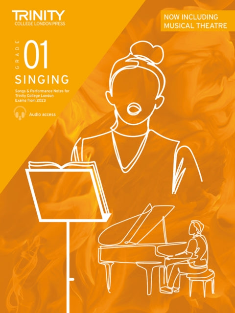 Book cover of: Trinity College London Singing Exam Pieces from 2023 Grade 1