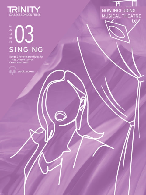 Book cover of: Trinity College London Singing Exam Pieces from 2023 Grade 3