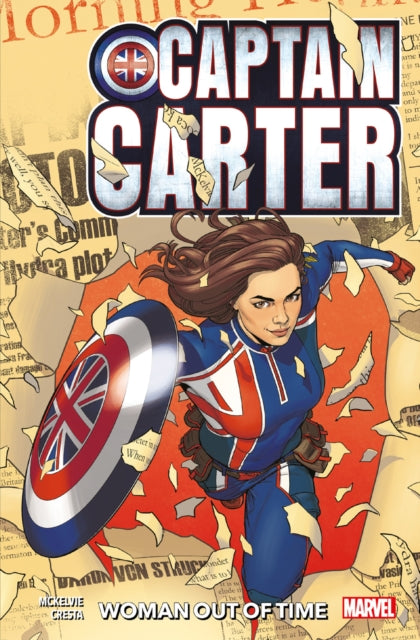 Book cover of: Captain Carter: Woman Out of Time. By: Jamie McKelvie