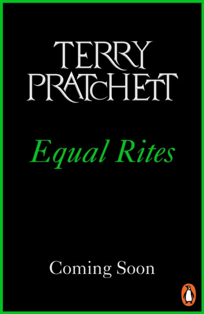 Book cover of: Equal Rites. By: Terry Pratchett