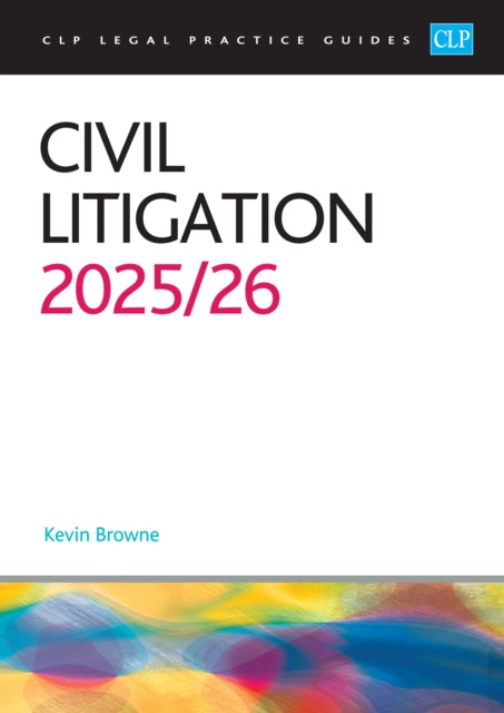 Book cover of: Civil Litigation 2025/26