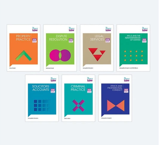 Book cover of: SQE MA Law Professional Practice Bundle 5e