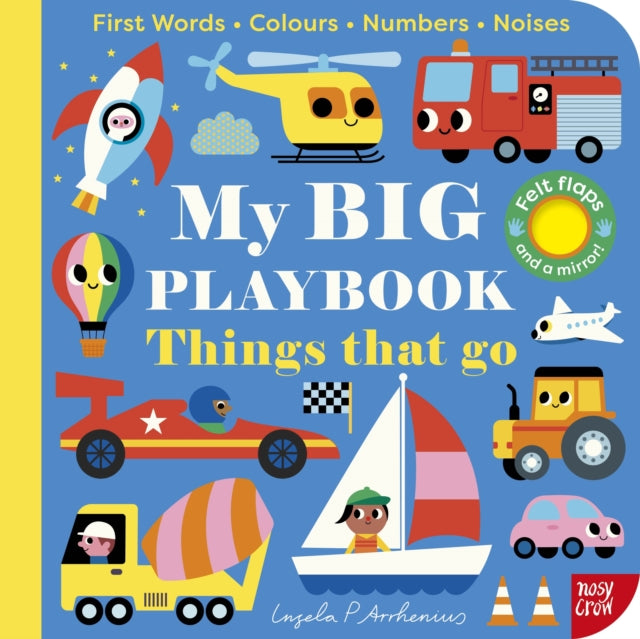 Book cover of: My BIG Playbook: Things That Go
