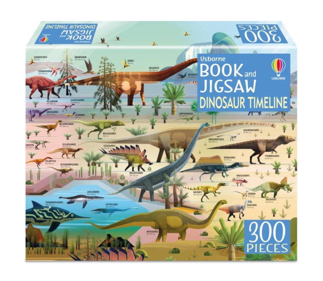 Book cover of: Book and Jigsaw Dinosaur Timeline. By: RACHEL FIRTH