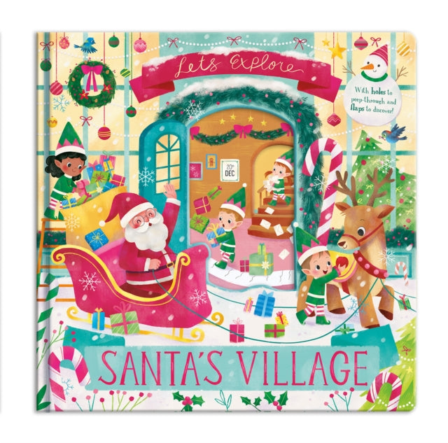 Book cover of: Santa's Village. By: Laura Garner