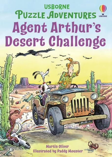 Book cover of: Agent Arthur's Desert Challenge