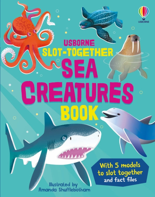 Book cover of: Slot-together Sea Creatures Book