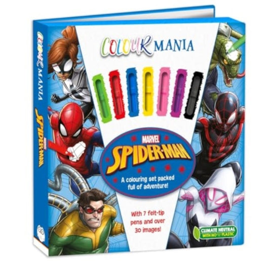 Book cover of: Marvel Spider-Man: Colourmania