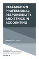 Book cover of: Research on Professional Responsibility and Ethics in Accounting
