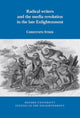 Book cover of: Radical writers and the media revolution in the late Enlightenment. By: Christoph Streb