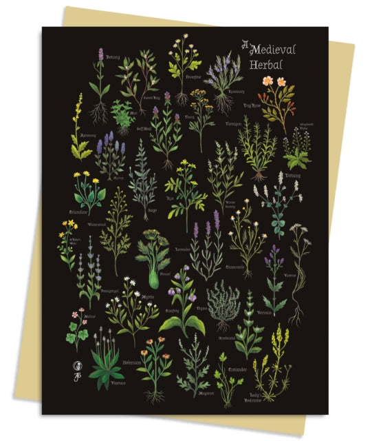 Book cover of: Anna Stead: A Medieval Herbal Greeting Card Pack