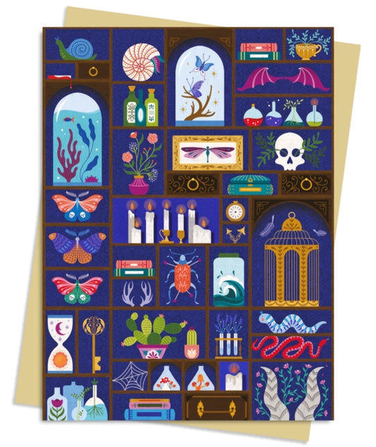 Book cover of: Jenny Zemanek: A Cabinet of Curiosities Greeting Card Pack