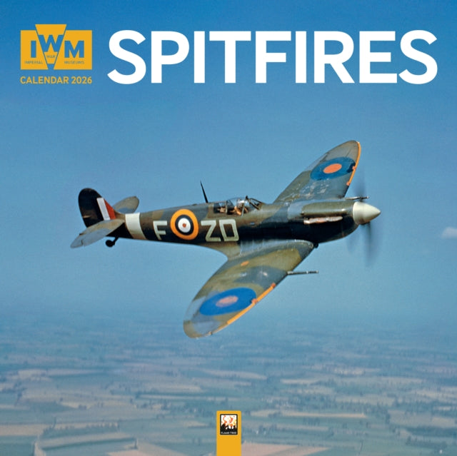 Book cover of: Imperial War Museums: Spitfires Wall Calendar 2026 (Art Calendar)