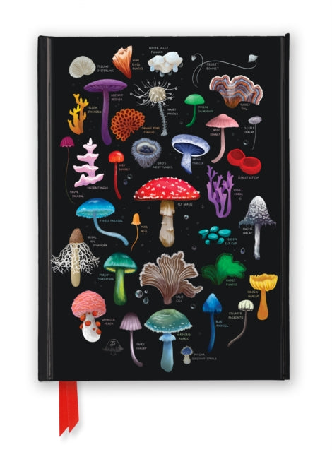 Anna Stead: Mushrooms & Fungi (Foiled Journal) 9781835625446 Flame Tree Studio