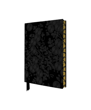 Uematsu Hobi: Box Decorated with Chrysanthemums Artisan Art Pocket Notebook (Flame Tree Journals)