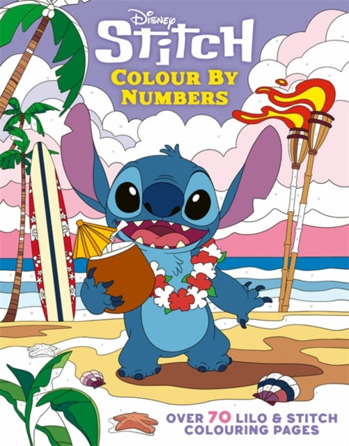 Book cover of: Disney Stitch Colour By Numbers