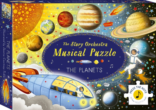 Story Orchestra: The Planets: Musical Puzzle, Press the note to hear Holst's music 9781836006275 COURTNEY-TICKLE, J