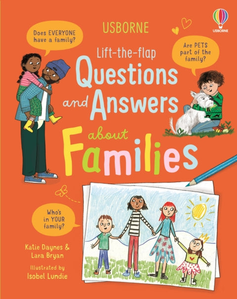 Lift-the-flap Questions and Answers about Families