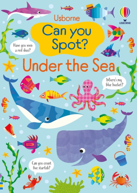 Book cover of: Can you Spot? Under the Sea