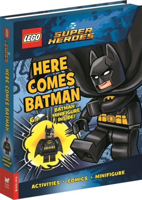 Book cover of: LEGO® DC Super Heroes™: Here Comes Batman (with Batman™ minifigure)