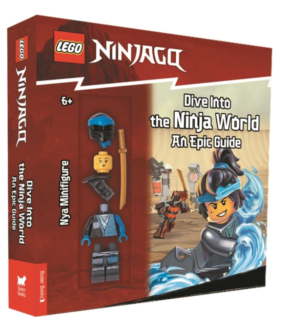 Book cover of: LEGO® NINJAGO®: Dive Into the Ninja World: An Epic Guide (with Nya minifigure). By: LEGO®