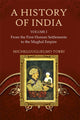 Book cover of: History of India Volume 1. By: Michelguglielmo Torri