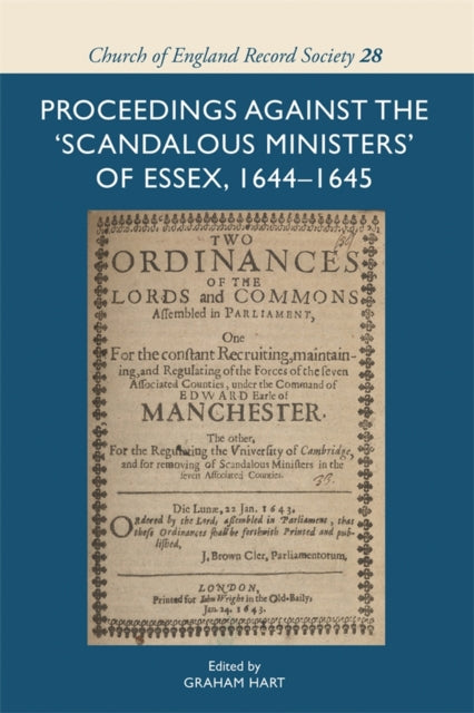 Book cover of: Proceedings against the 'scandalous ministers' of Essex, 1644-1645