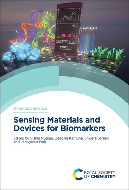 Book cover of: Sensing Materials and Devices for Biomarkers. By: Vishal Mutreja