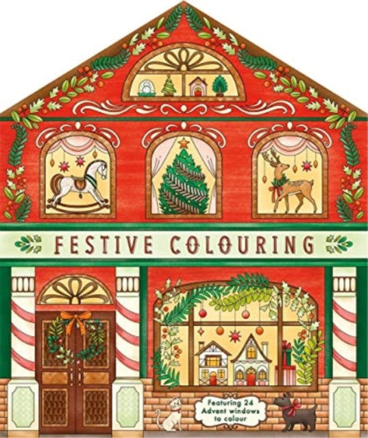 Book cover of: Festive Colouring
