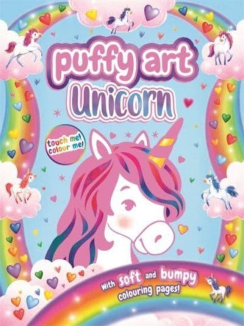 Book cover of: Puffy Art Unicorn