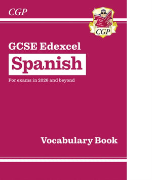 New GCSE Spanish Edexcel Vocabulary Book (for exams from 2026)