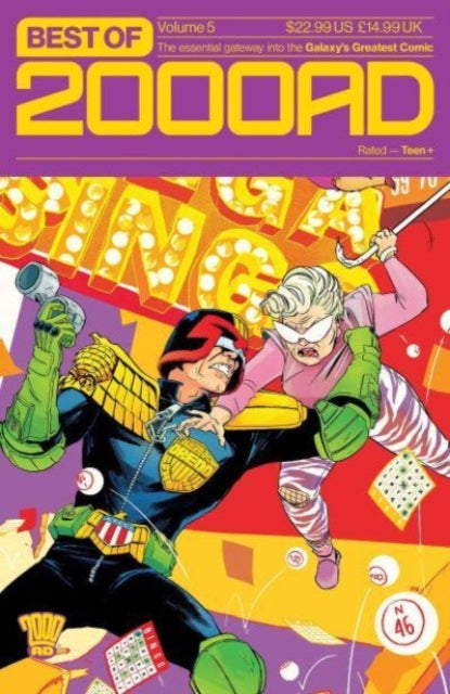 Book cover of: Best of 2000 AD Volume 5: The Essential Gateway to the Galaxy's Greatest Comic. By: Rob Williams