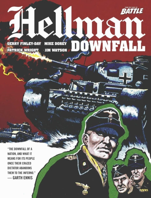 Book cover of: Hellman of Hammer Force: Downfall. By: Gerry Finley-Day