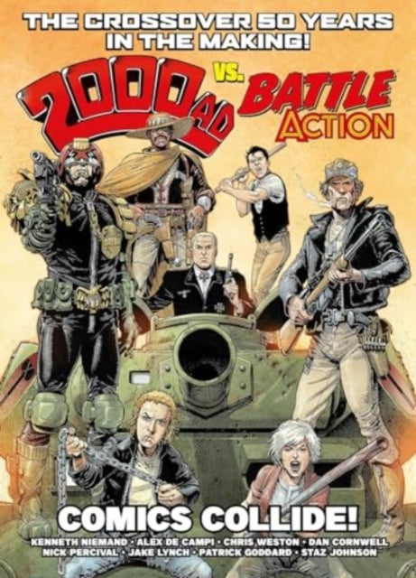 2000 AD Vs Battle Action: Comics Collide! 9781837861897 Kenneth Niemand