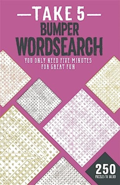 Book cover of: Take 5 Bumper Wordsearch