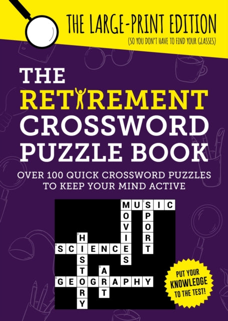 Book cover of: Retirement Crossword Puzzle Book