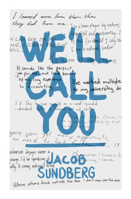 Book cover of: We'll Call You. By: SUNDBERG