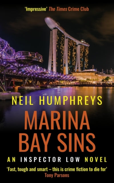Book cover of: Marina Bay Sins. By: Neil Humphreys