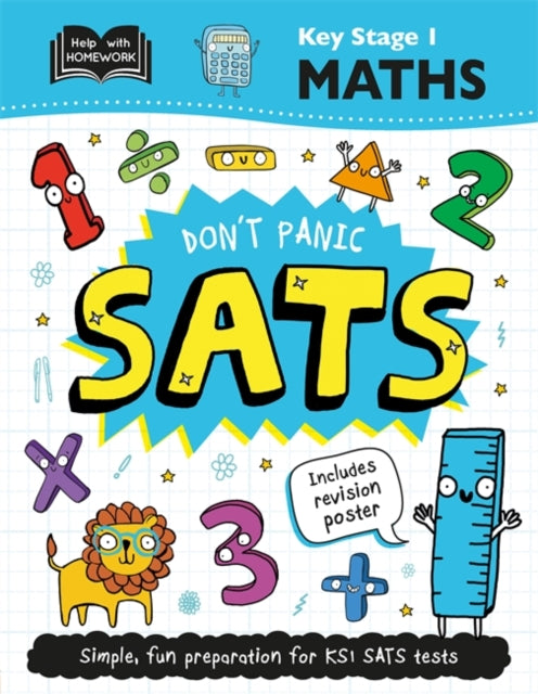 Book cover of: Key Stage 1 Maths: Don't Panic SATs