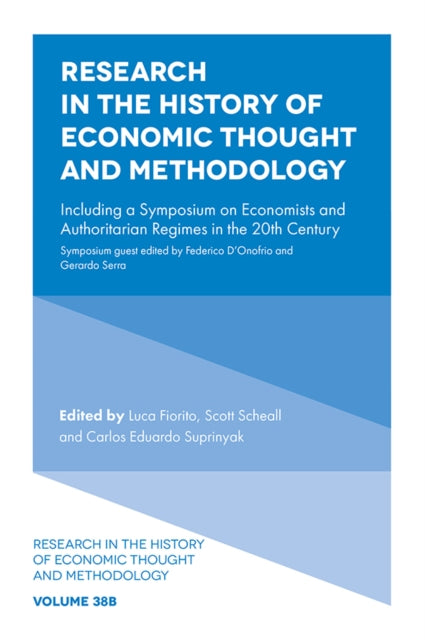 Book cover of: Research in the History of Economic Thought and Methodology. By: Luca Fiorito