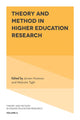 Book cover of: Theory and Method in Higher Education Research. By: Jeroen Huisman