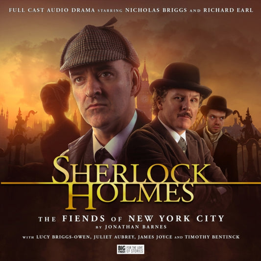 Book cover of: Sherlock Holmes: The Fiends of New York City