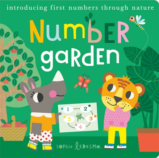 Book cover of: Number Garden. By: Isabel Otter