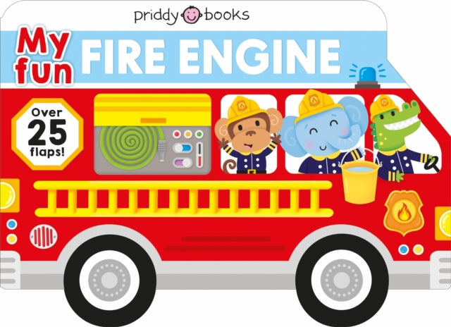 Book cover of: My Fun Fire Engine. By: Jennie Bradley