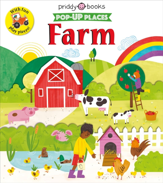 Book cover of: Pop-Up Places: Farm. By: Roger Priddy