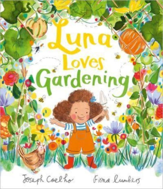 Book cover of: Luna Loves Gardening. By: Fiona Lumbers