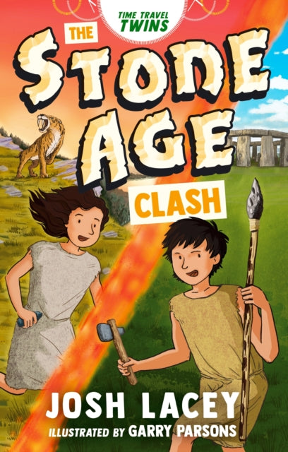Time Travel Twins: The Stone Age Clash 9781839134791 Josh Lacey