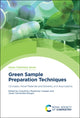 Book cover of: Green Sample Preparation Techniques. By: Chaudhery Mustansar Hussain