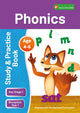 Book cover of: KS1 Phonics Study & Practice Book for Ages 4-6 (Reception -Year 1) Perfect for learning at home or use in the classroom